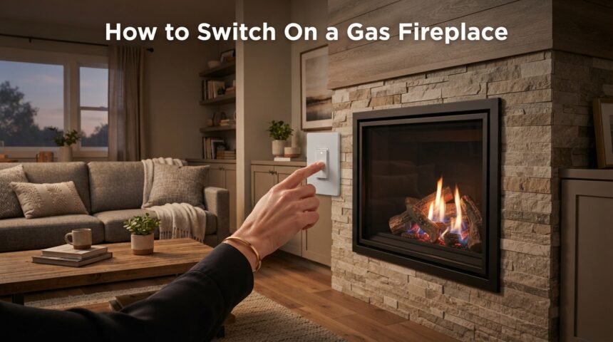 How to Switch On Gas Fireplace