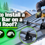 How to Install a Snow Bar on a Metal Roof?
