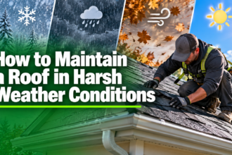 How to Maintain a Roof in Harsh Weather Conditions
