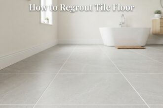 How to Regrout Tile Floor