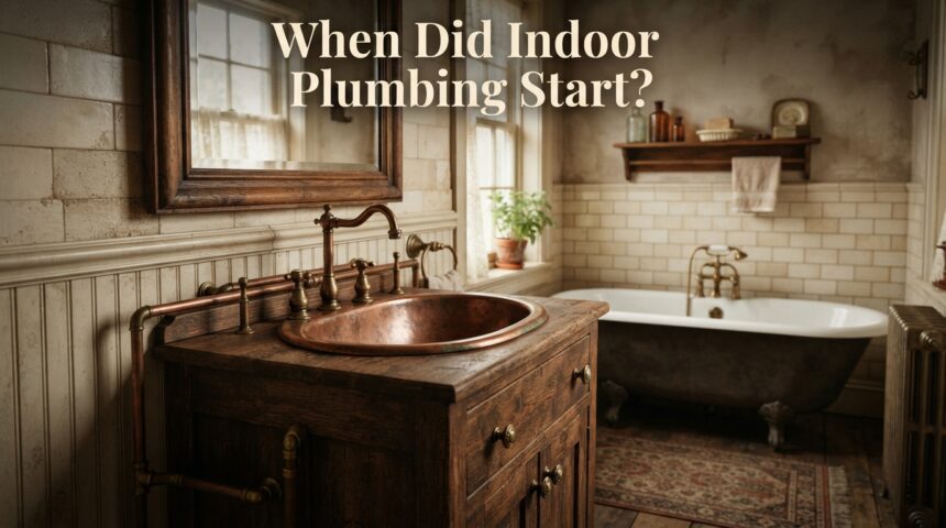 When Did Indoor Plumbing Start?