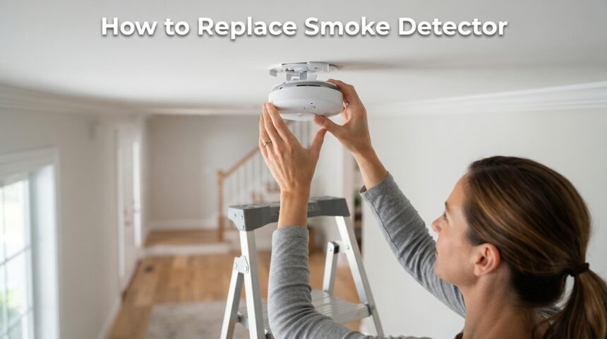 How to Replace Smoke Detector