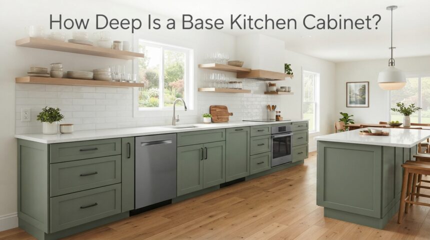 How Deep Is a Base Kitchen Cabinet?
