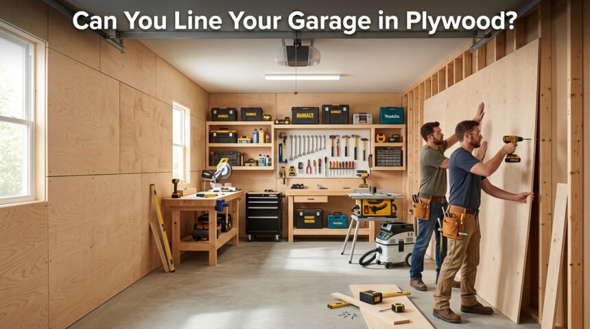 Can You Line Your Garage in Plywood?