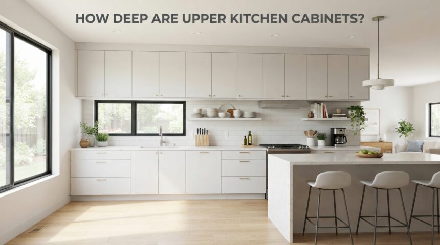How Deep Are Upper Kitchen Cabinets?