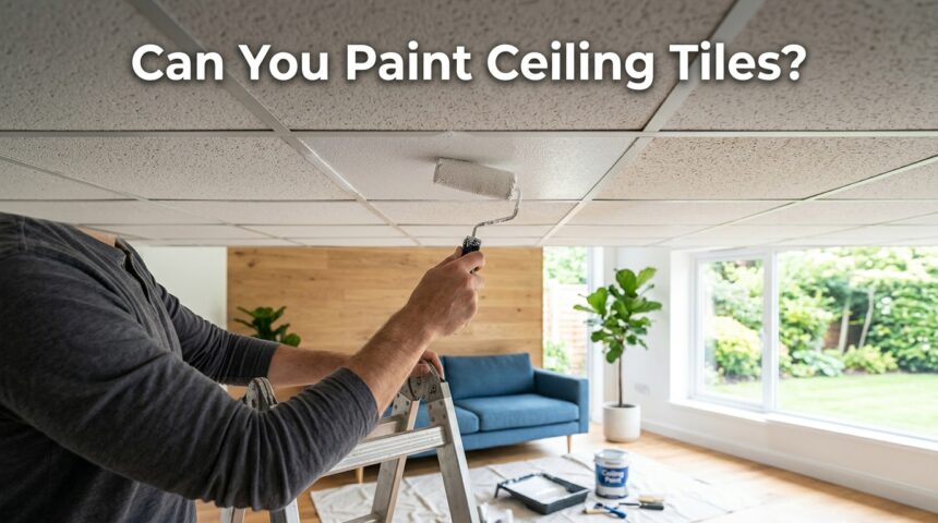 Can You Paint Ceiling Tiles?