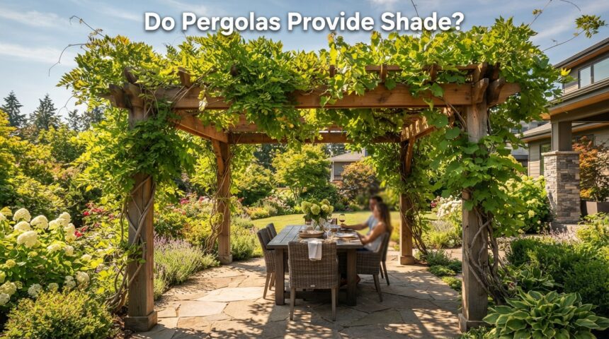 Do Pergolas Provide Shade?