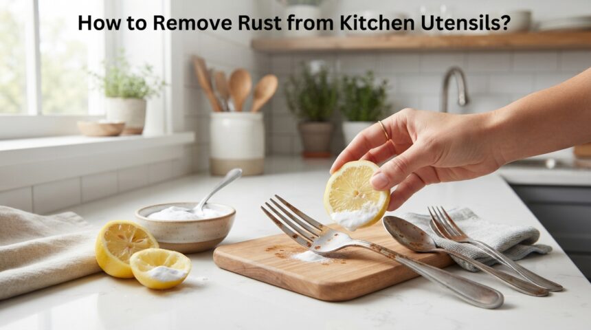 How to Remove Rust from Kitchen Utensils?