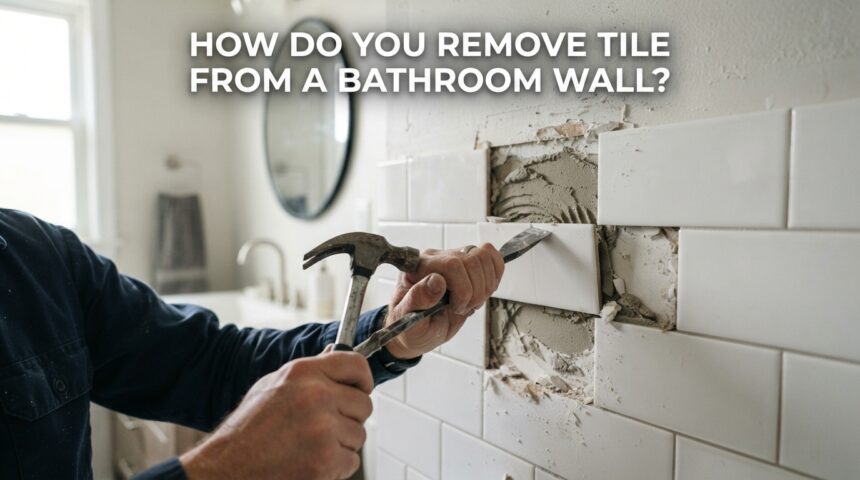 How Do You Remove Tile From a Bathroom Wall?
