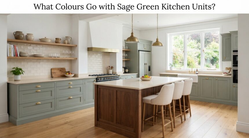 What Colours Go with Sage Green Kitchen Units?