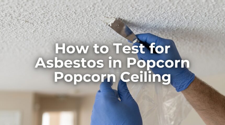 How to Test for Asbestos in Popcorn Ceiling