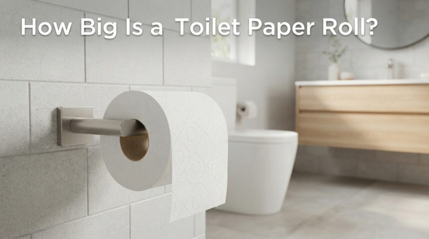 How Big Is a Toilet Paper Roll?