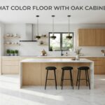 What Color Floor With Oak Cabinets