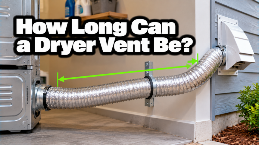 How Long Can a Dryer Vent Be