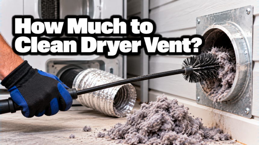 How Much Does It Cost to Clean a Dryer Vent?