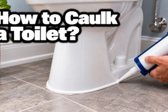 how to caulk a toilet