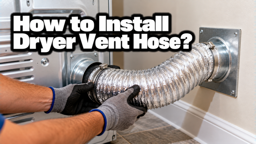 How to Install a Dryer Vent Hose?