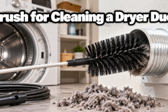 Brush for Cleaning a Dryer Duct