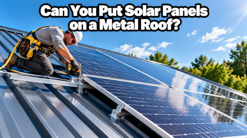  Can You Put Solar Panels on a Metal Roof?