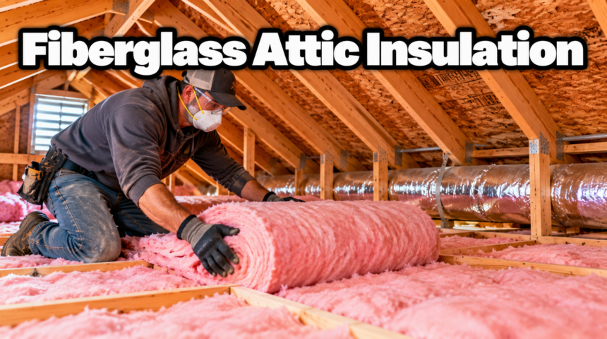 Fiberglass Attic Insulation
