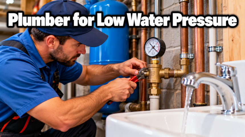 Plumber for Low Water Pressure