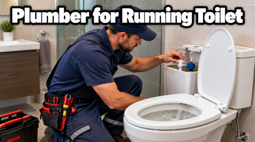 Plumber for a Running Toilet