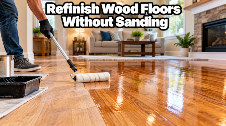 Refinish Wood Floors Without Sanding