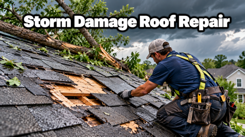 Storm Damage Roof Repair